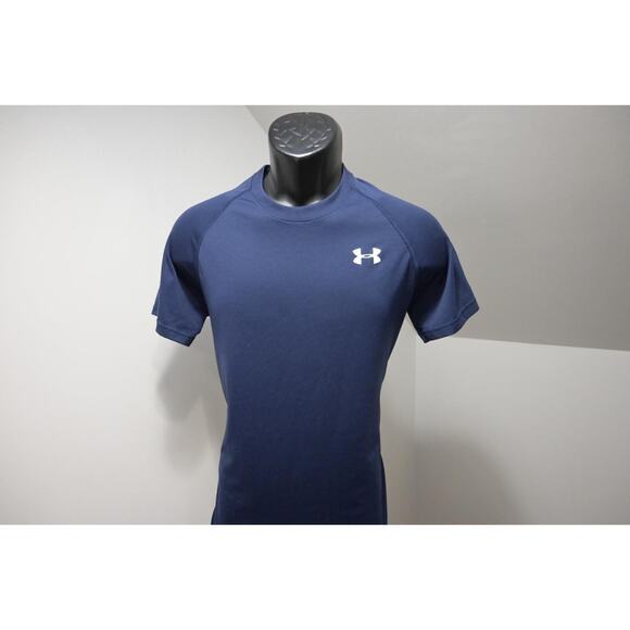 Under Armour Gym Shirt HeatGear Loose Performance Athletic Tee Mens Sz Small - Picture 2 of 8